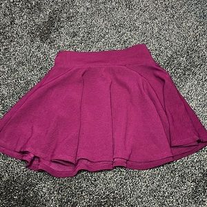 Burgundy/Maroon skirt